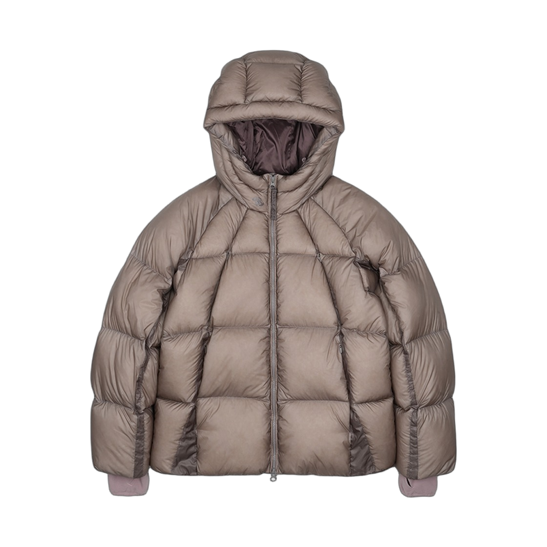 SG2503OTDP03AP Sansan Gear Shade Puffer Jacket Ash Pink - 25FW