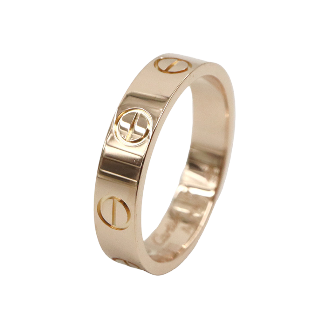 ITBKKP93GTKW Cartier B4085200 18K 750 Pink Gold 3.6MM Small Love Ring Size 47