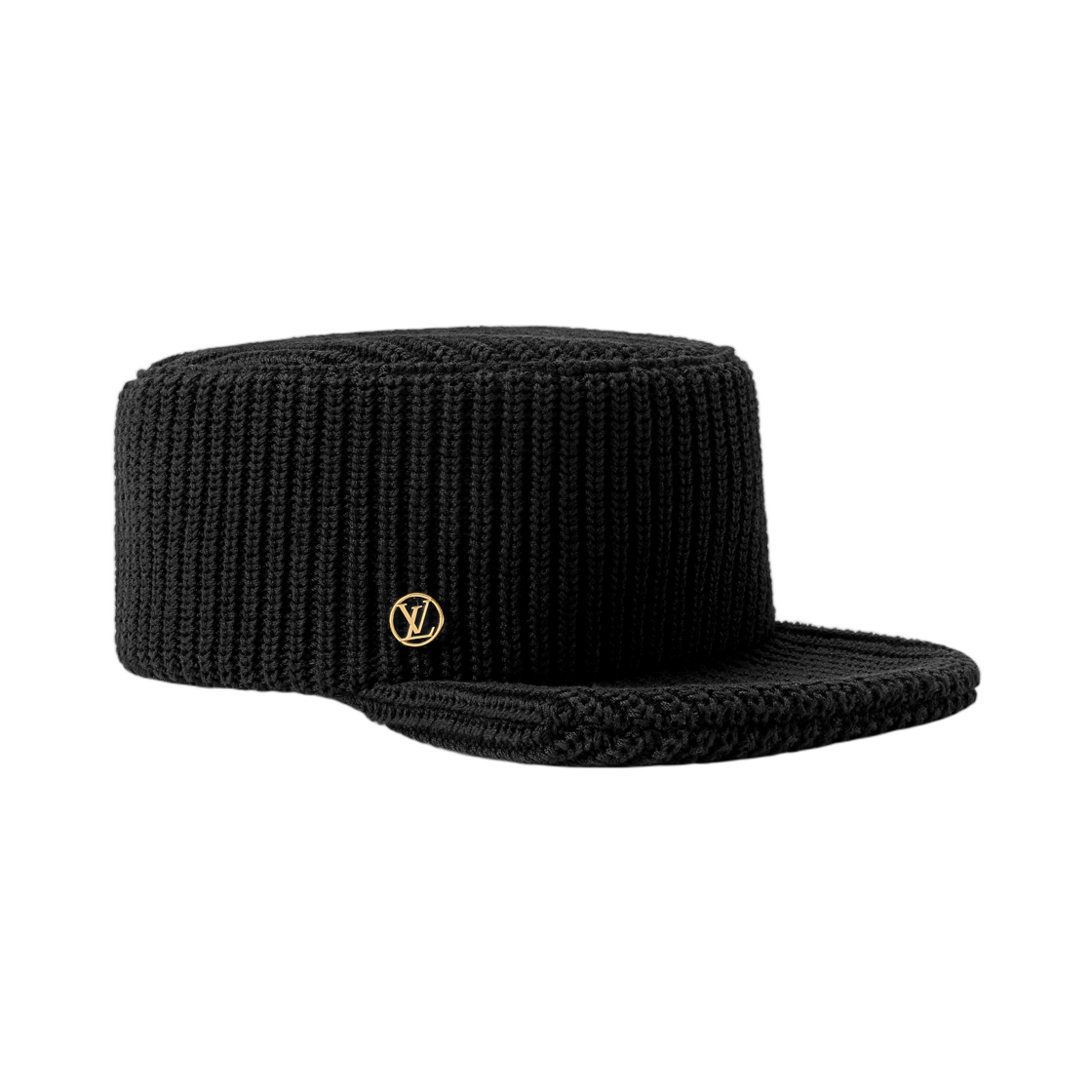 루이비통 니트 스퀘어드 캡 블랙(Louis Vuitton Knitted Squared Cap Black) - 2