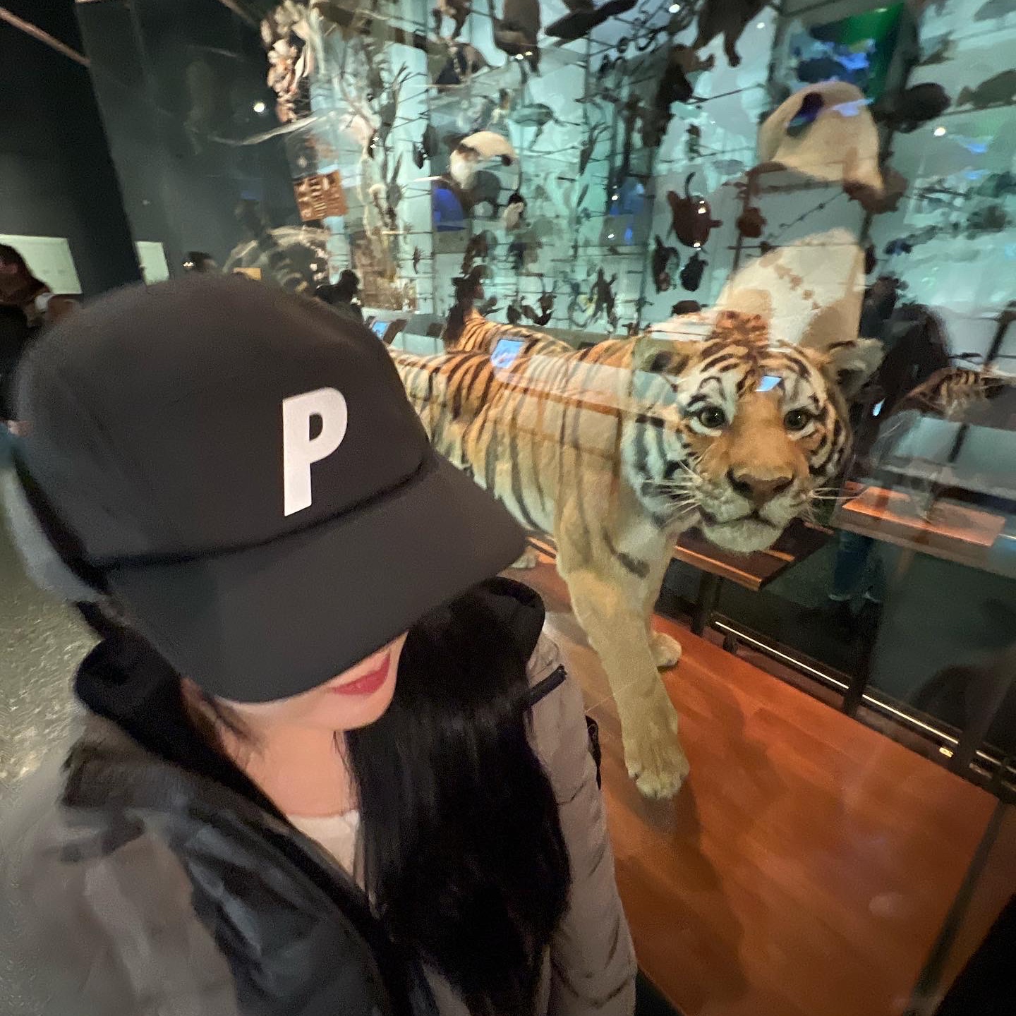 Palace Gore-Tex Infinium Dog Ear 6-Panel Black - 23SS 착용 스타일 - 2