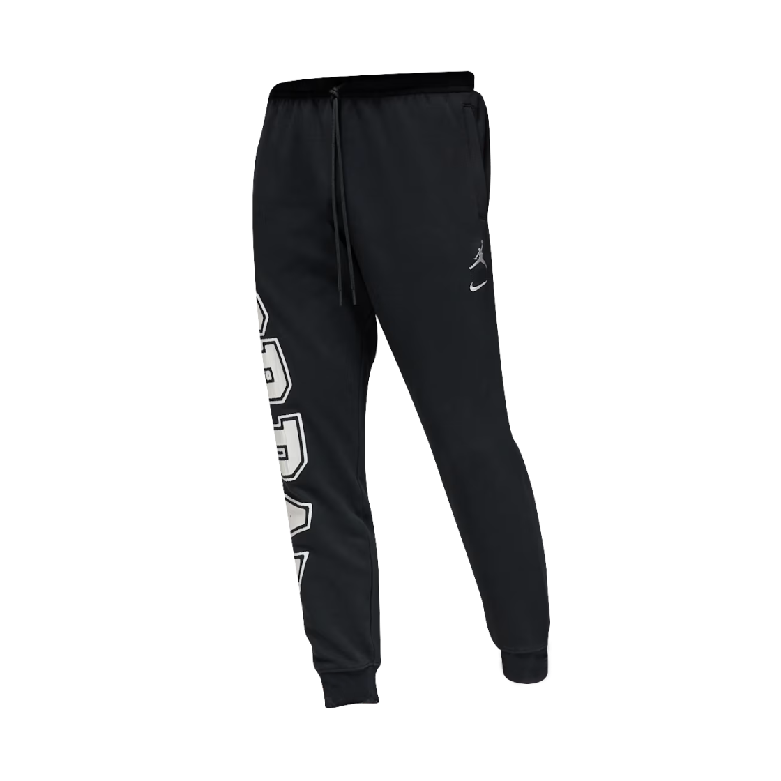 IB7887-010 Jordan MVP Fleece Fabric Pants Black White (IB7887-010)