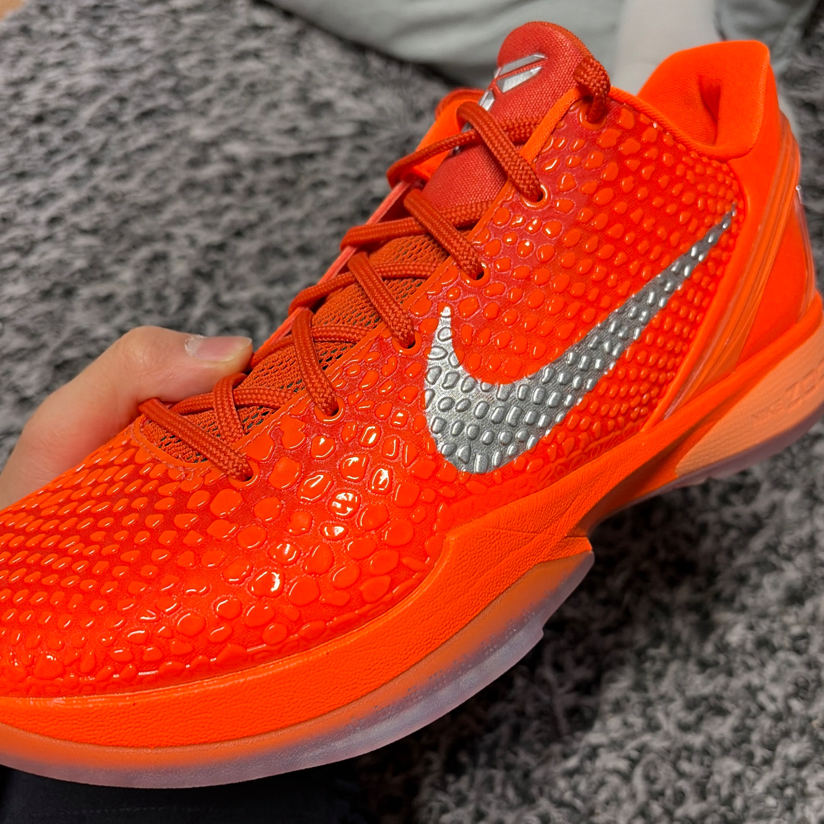 Nike Kobe 6 Protro Total Orange 착용 스타일 - 1