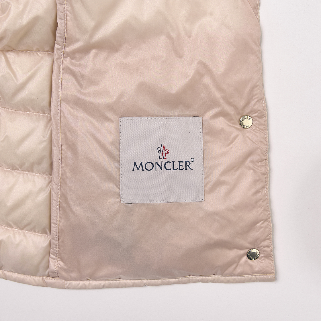 (키즈) 몽클레르 리안 패커블 다운 질레 라이트 베이지 - 25SS((Kids) Moncler Liane Packable Down Gilet Light Beige - 25SS) - 4