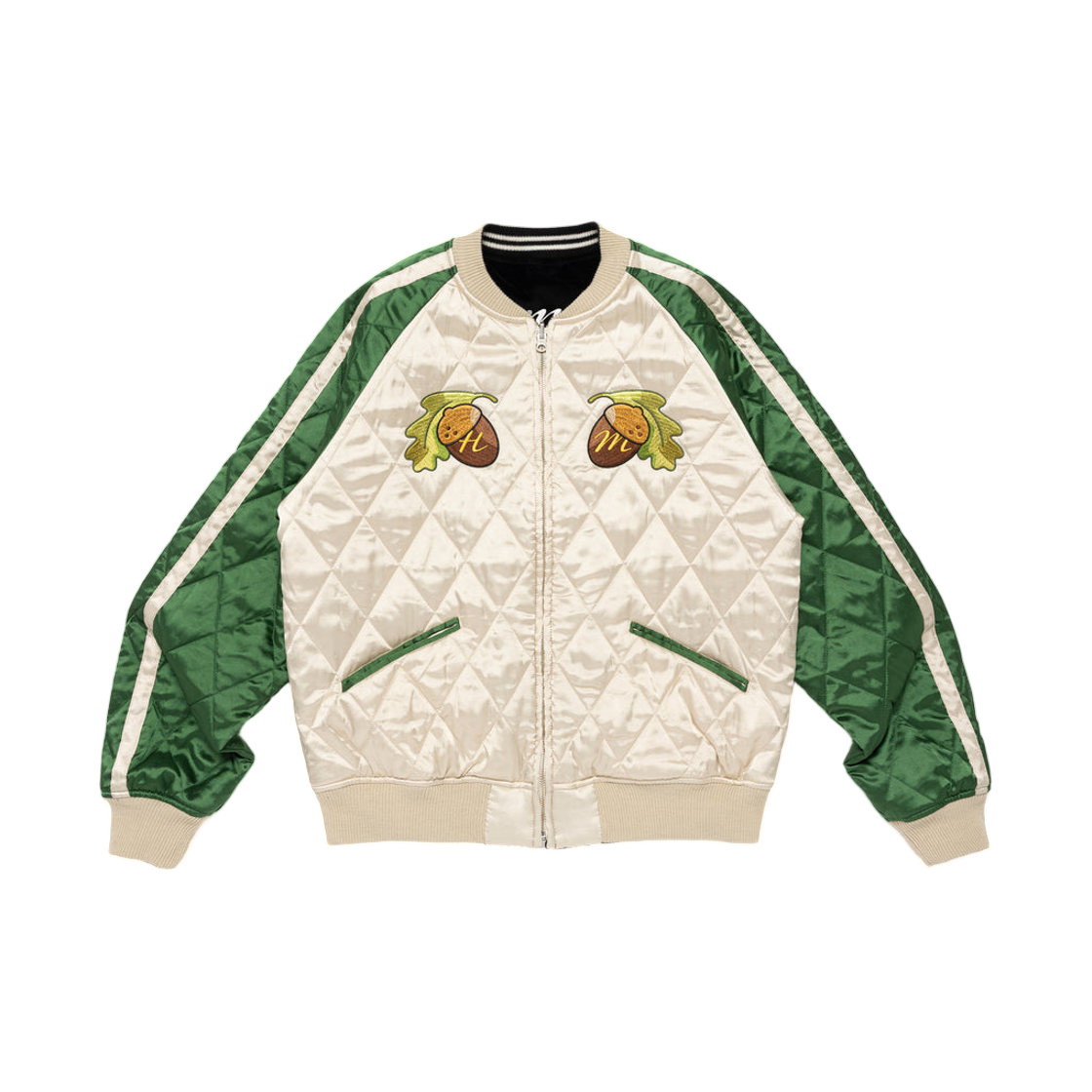 휴먼 메이드 휴먼 호프 수베니어 자켓 그린(Human Made Human Hope Souvenir Jacket Green)