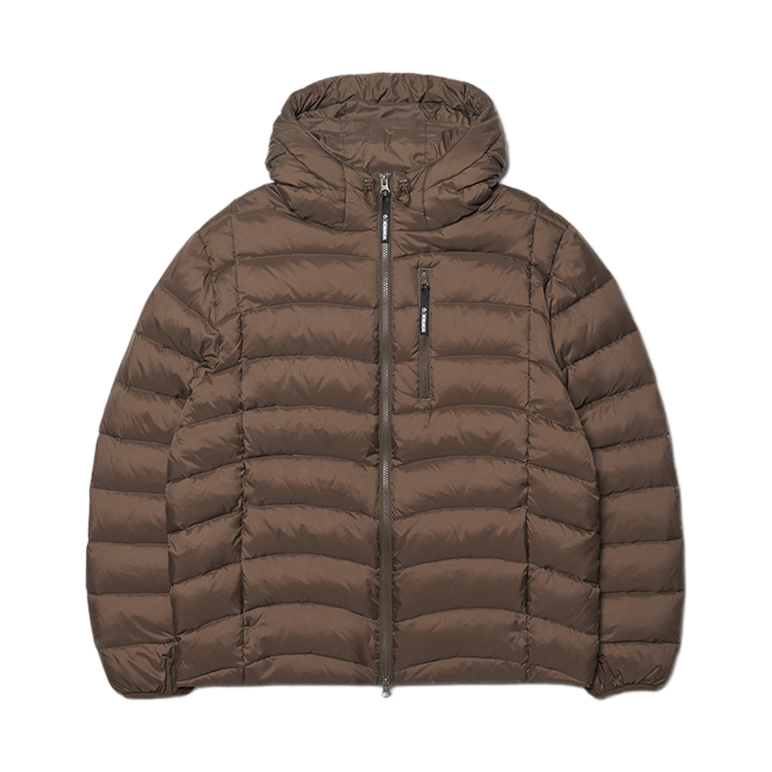 NMWF52DW07DPB NOMANUAL Crest Light Duck Down Deep Brown