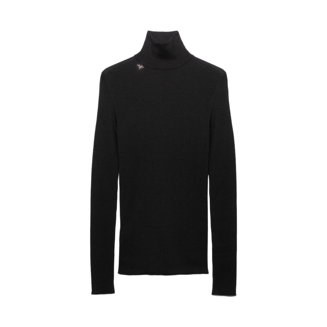P26567-18PX-F0002 (W) Prada Wool Turtleneck Black