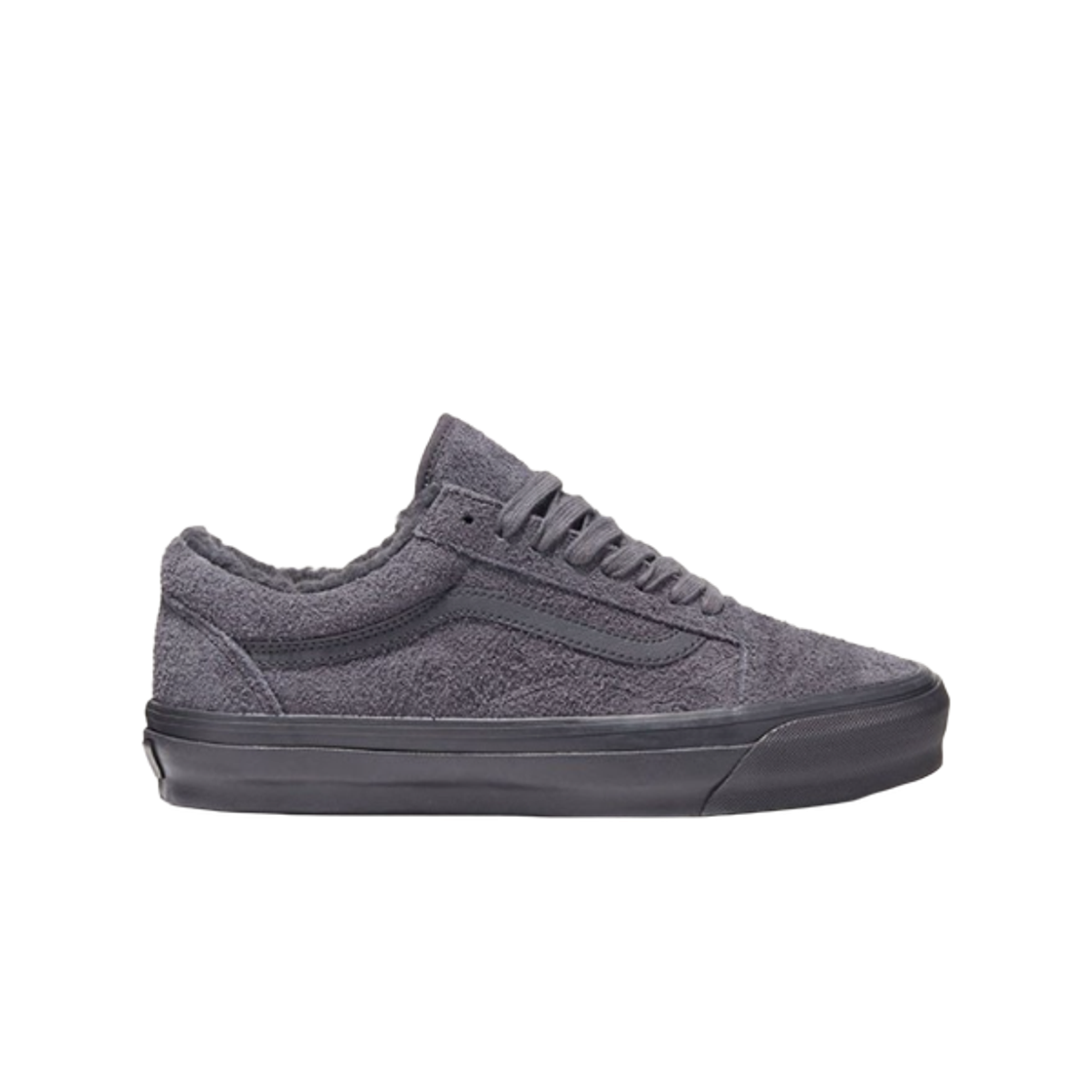 VN000CY21O7 Vans MTE Old Skool Suede Pile Fleece Charcoal