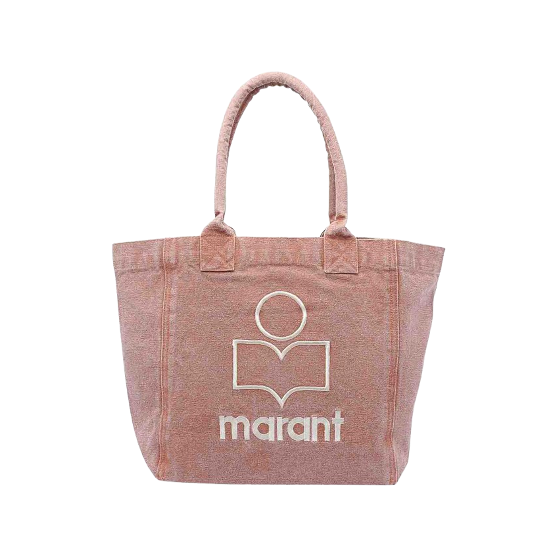 PM0002FA-A1X19M-11LR Isabel Marant Small Yenky Logo Tote Bag Light Rust - 25FW