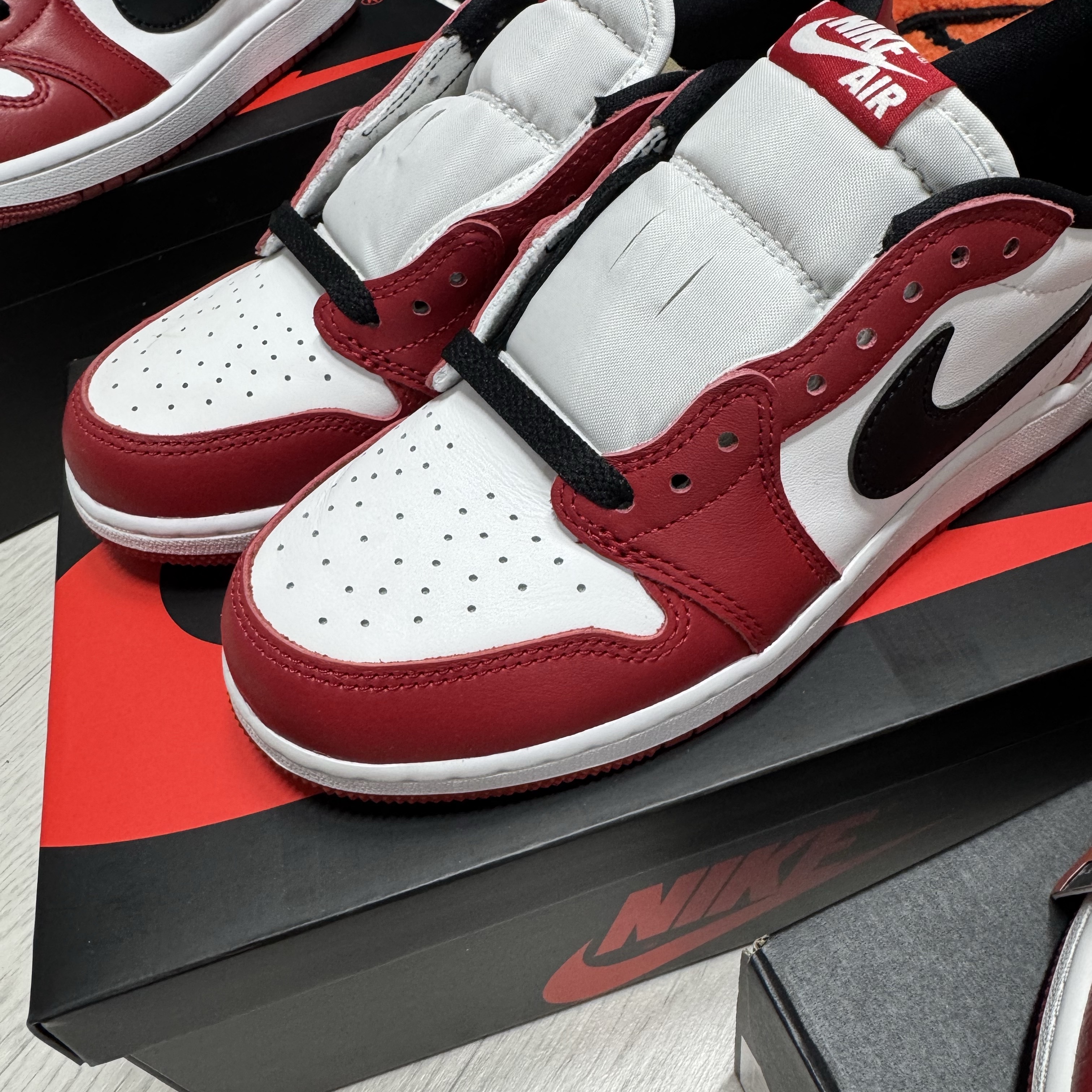 (GS) Jordan 1 Retro Low OG Chicago 착용 스타일 - 2