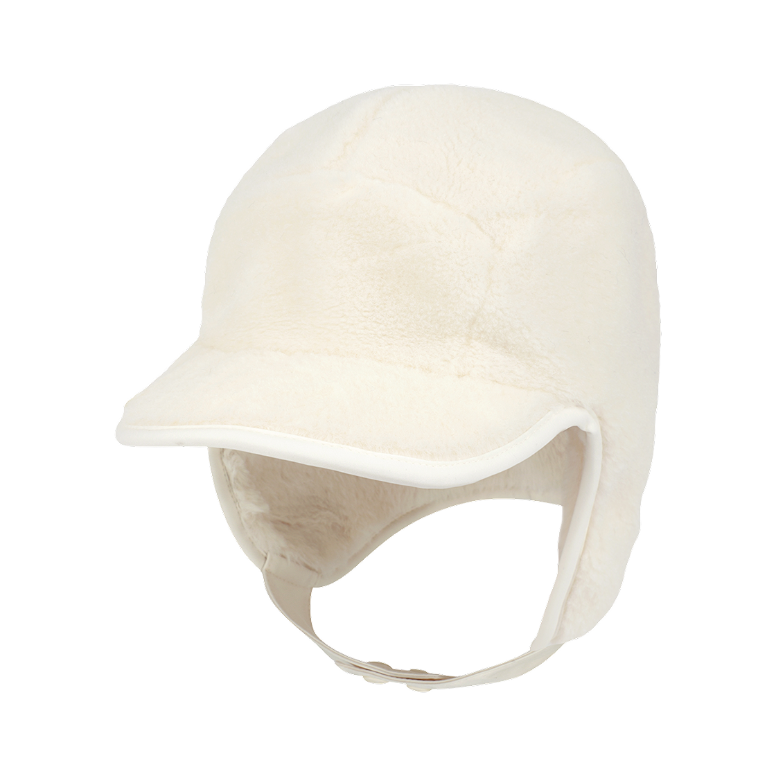 NE3CR52K The North Face Puffy Fleece Earmuff Cap Cream - 25FW