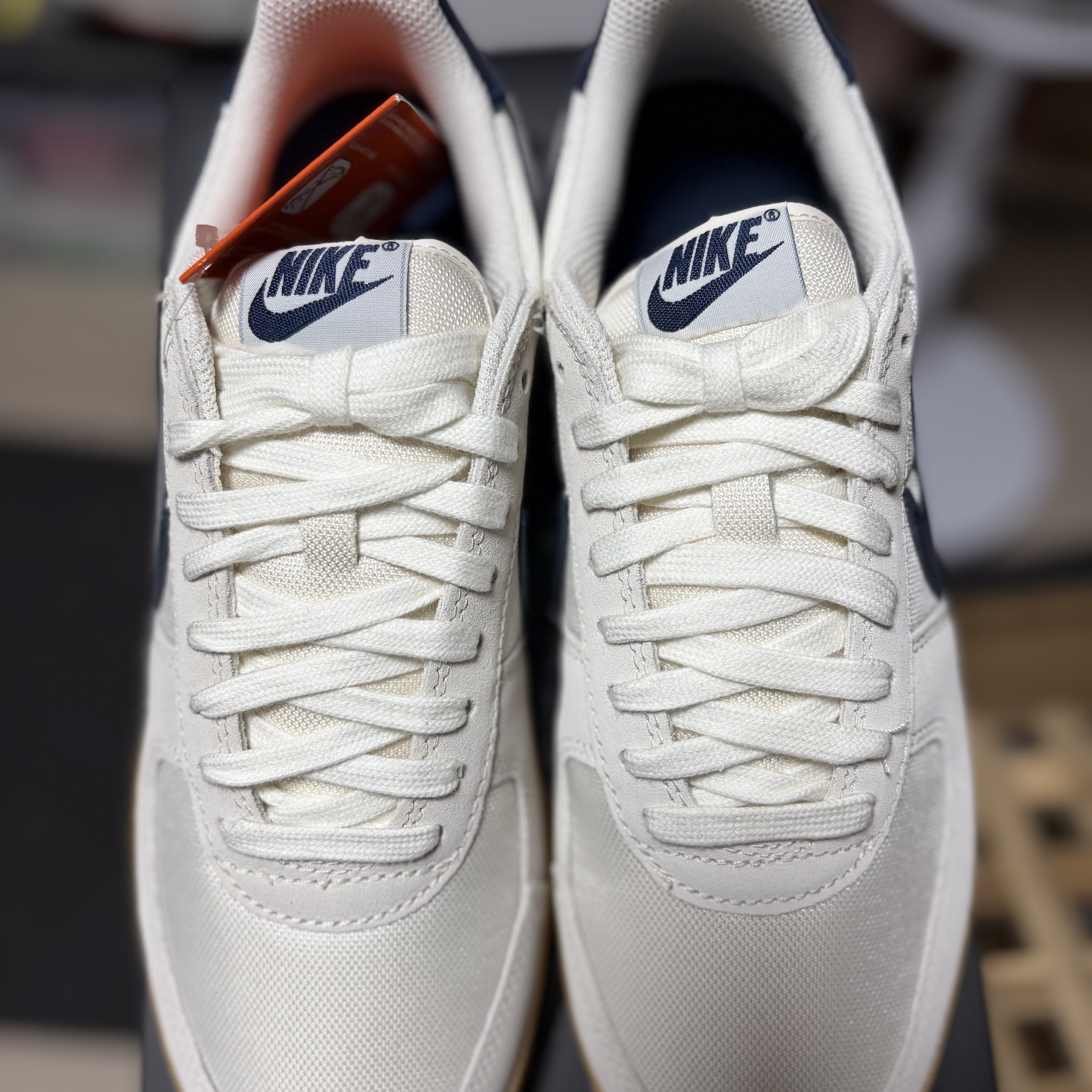 Nike Field General 82 Pale Ivory Gum Yellow 착용 스타일 - 4