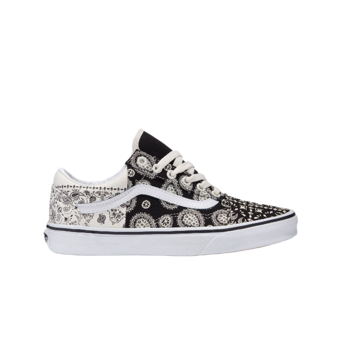 VN0009QHCX9 Vans Old Skool Paisley Split Black White