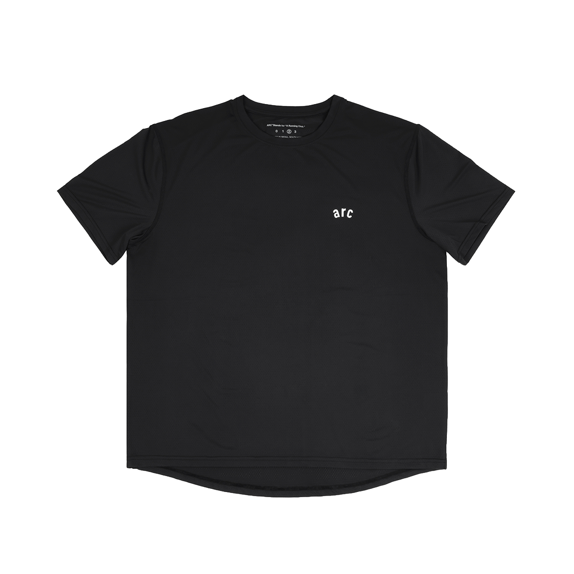 에이알씨 쿨 브리즈 숏 슬리브 티셔츠 블랙(ARC Cool Breeze Short Sleeve T-Shirt Black)