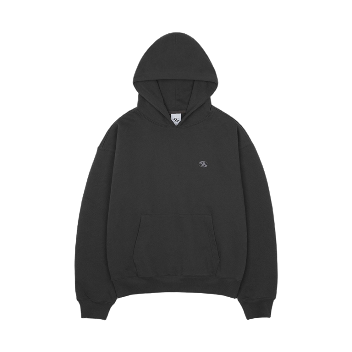 산산기어 로고 후디 차콜 - 25FW(Sansan Gear Logo Hoodie Light Grey - 25FW)