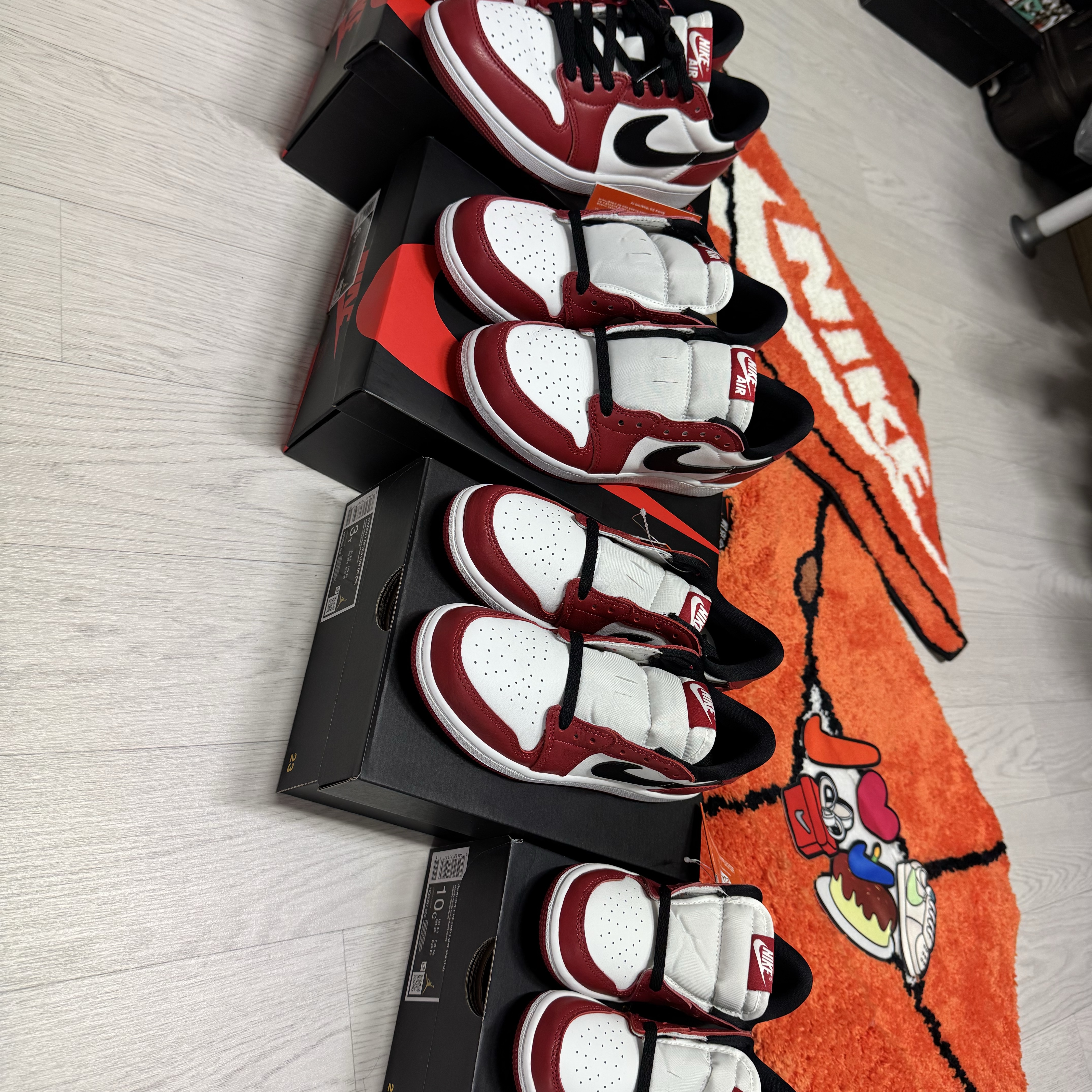 (GS) Jordan 1 Retro Low OG Chicago 착용 스타일 - 3