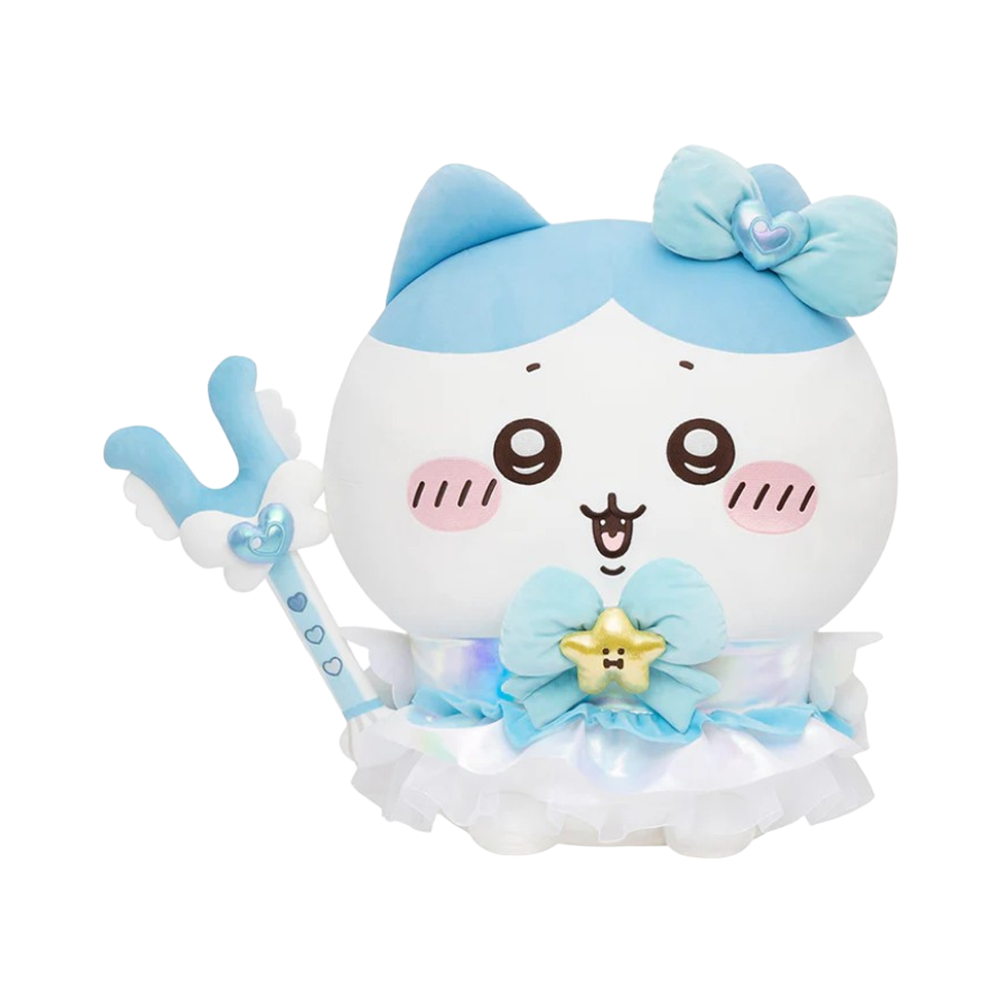 치이카와 매지컬 치이카와 슈퍼 빅 앉은 인형 하치와레(Chiikawa Magical Chiikawa Super Big Sitting Doll Hachiware) - 1