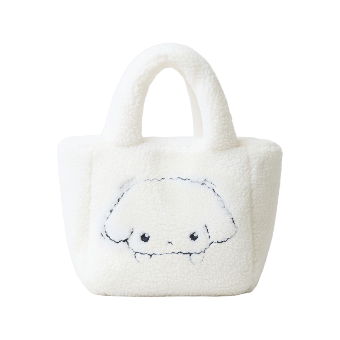 스파오 x 부르 부르 도그 덤블 백 화이트(Spao x Buru Buru Dog Dumble Bag White)