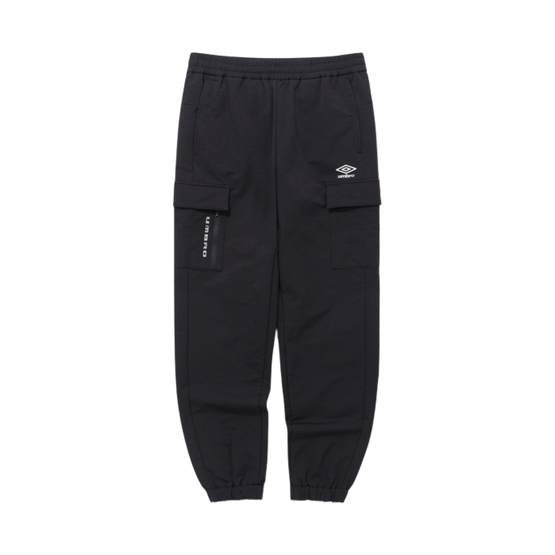 UP423SPTO3-BLK0 Umbro Polar Stretch Cargo Jogger Pants Black