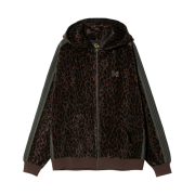 Needles Track Hoody C/PE Velour Brown
