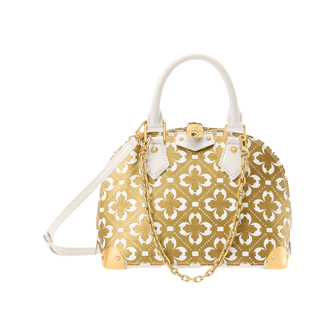 루이비통 알마 트렁크 BB 화이트 골드(Louis Vuitton Alma Trunk BB White Gold) - 1