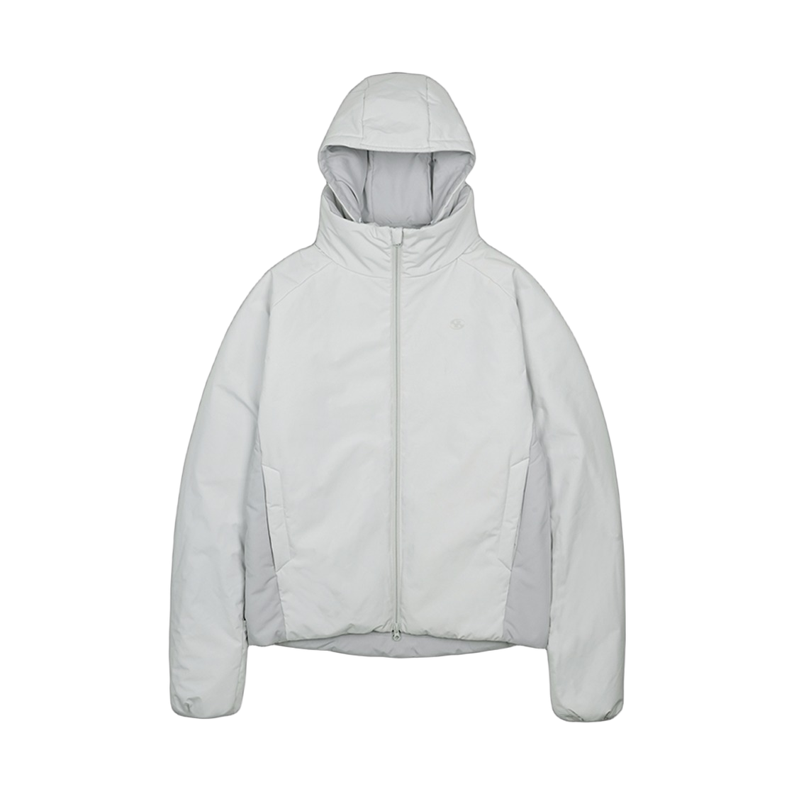 - Sansan Gear Reversible Puffer Jacket Light Grey - 25FW