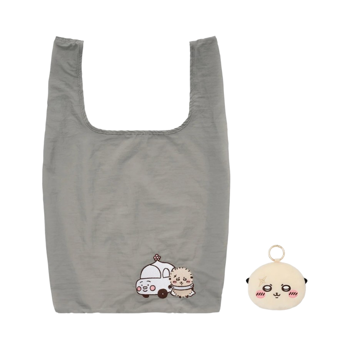 4571609369141 Chiikawa Ecobag & Face Mascot Rakko