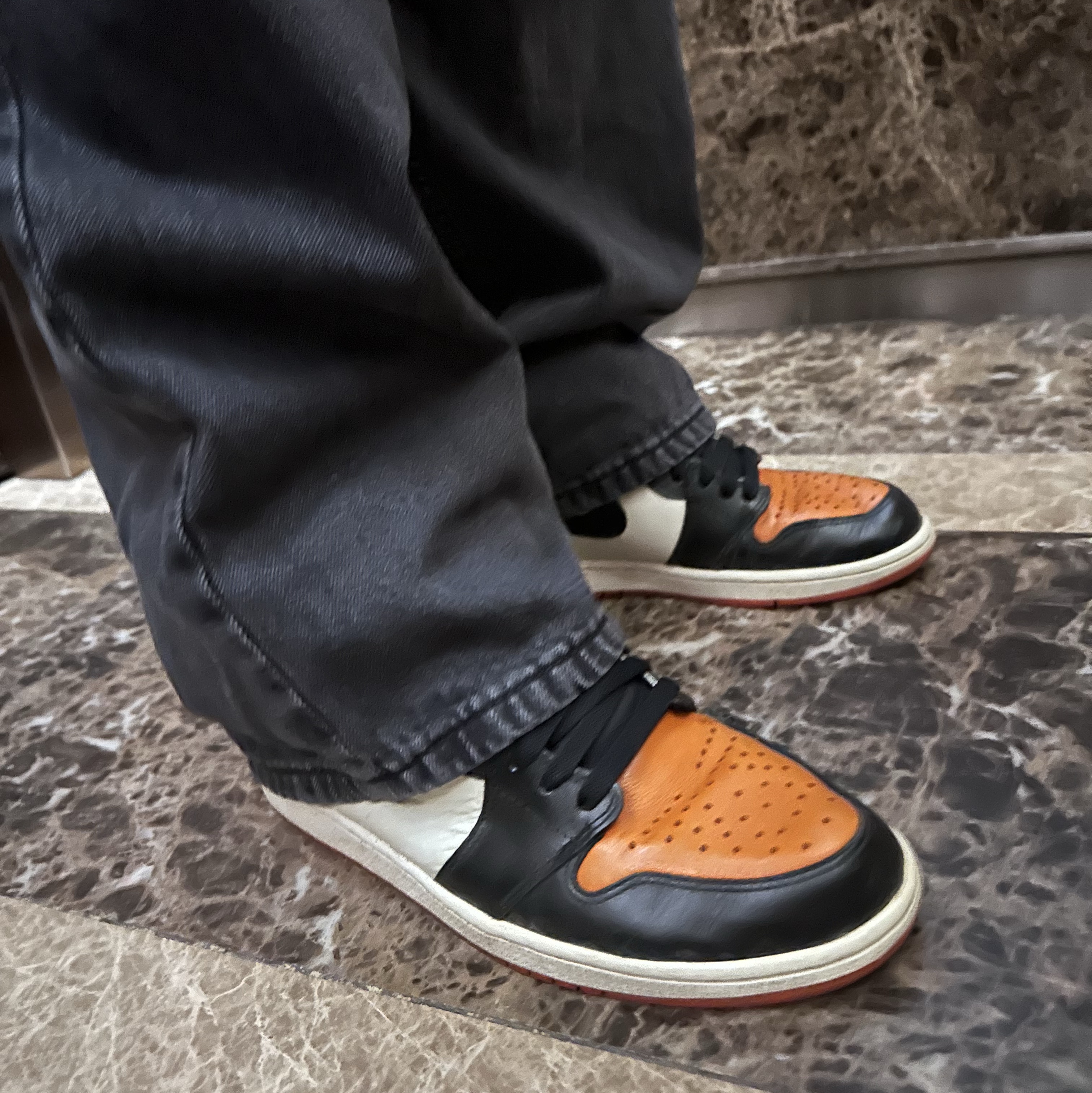 Jordan 1 Retro Shattered Backboard 착용 스타일 - 2