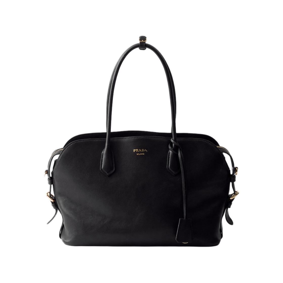 1BG600-2HFQ-F0002 Prada Large Leather Tote Bag Black