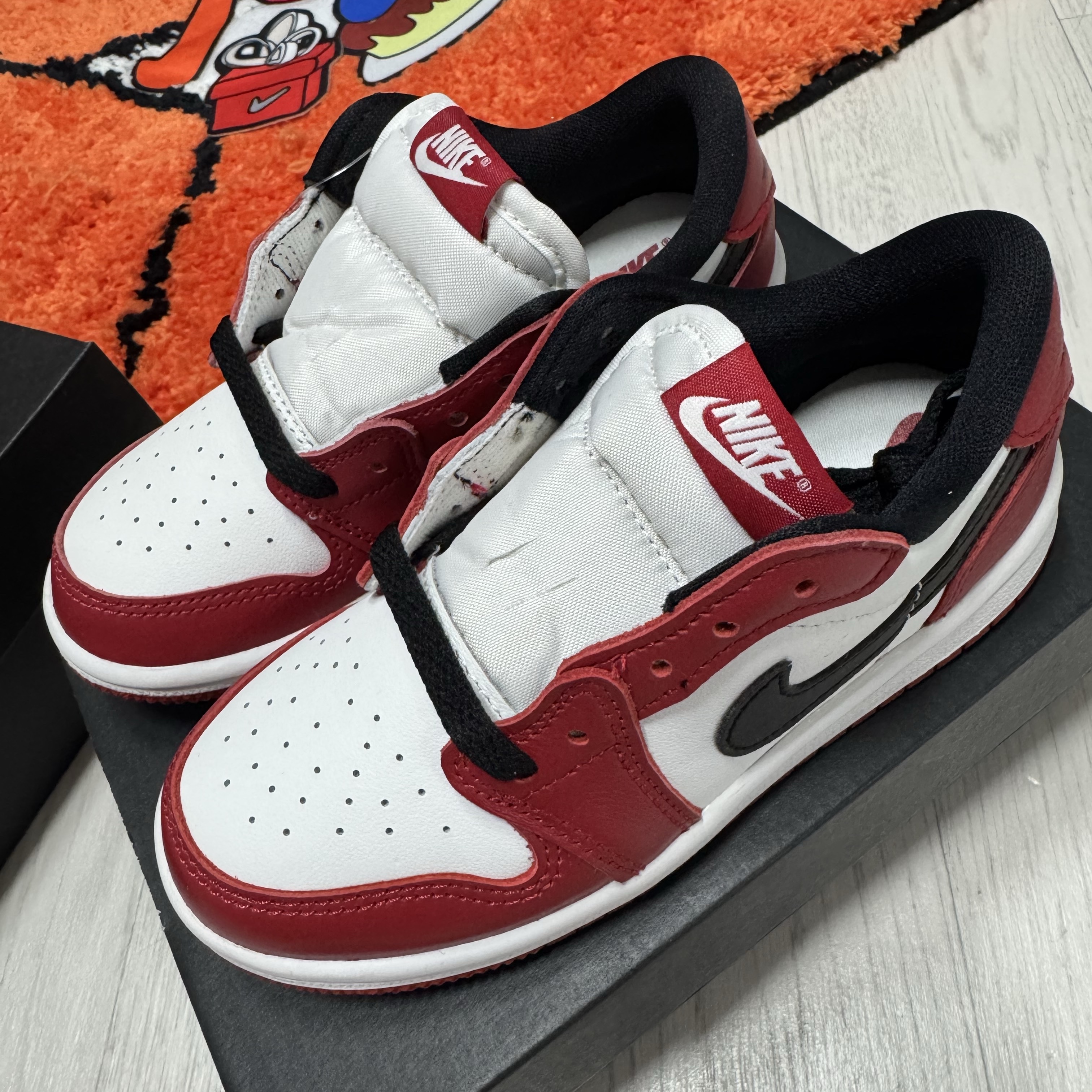 (TD) Jordan 1 Retro Low OG Chicago 착용 스타일 - 2