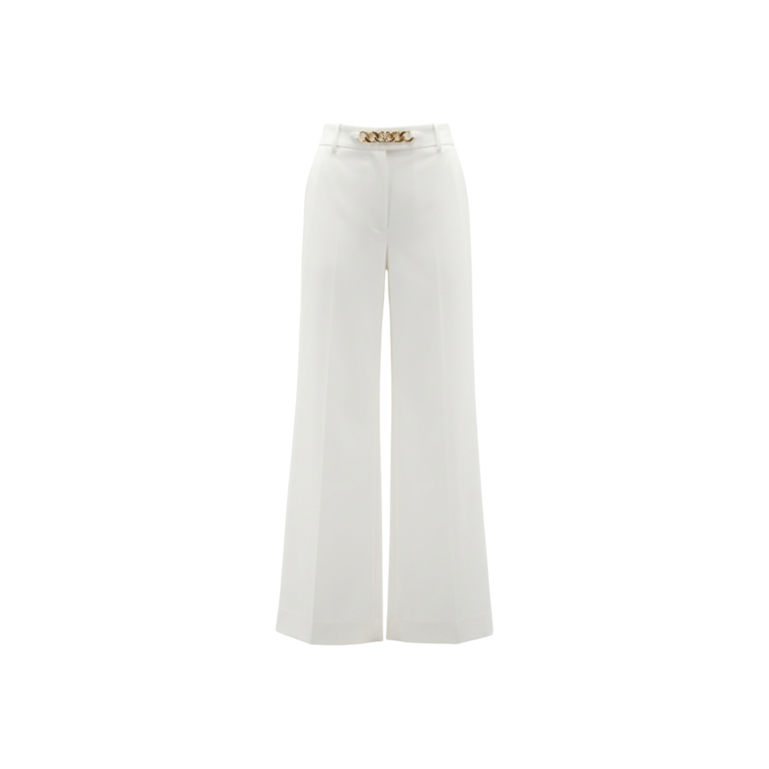 ITKCLRR482WA Valentino Chain Link High-Waist Wide Leg Pants