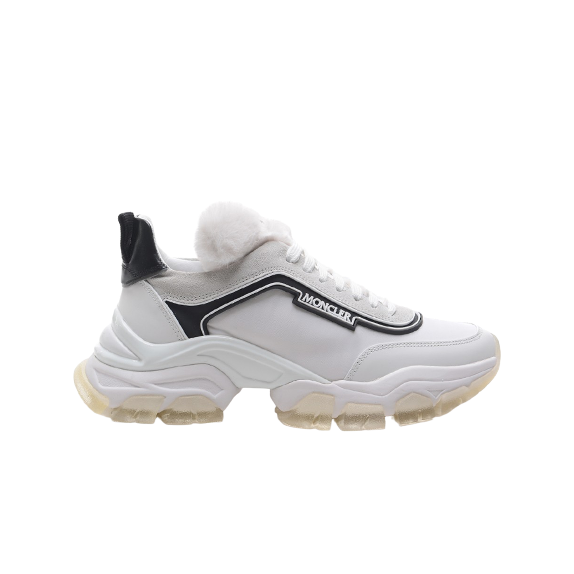 F2-093-4M72000-02SGJ-001 (W) Moncler Tessy Sneakers White - 20FW