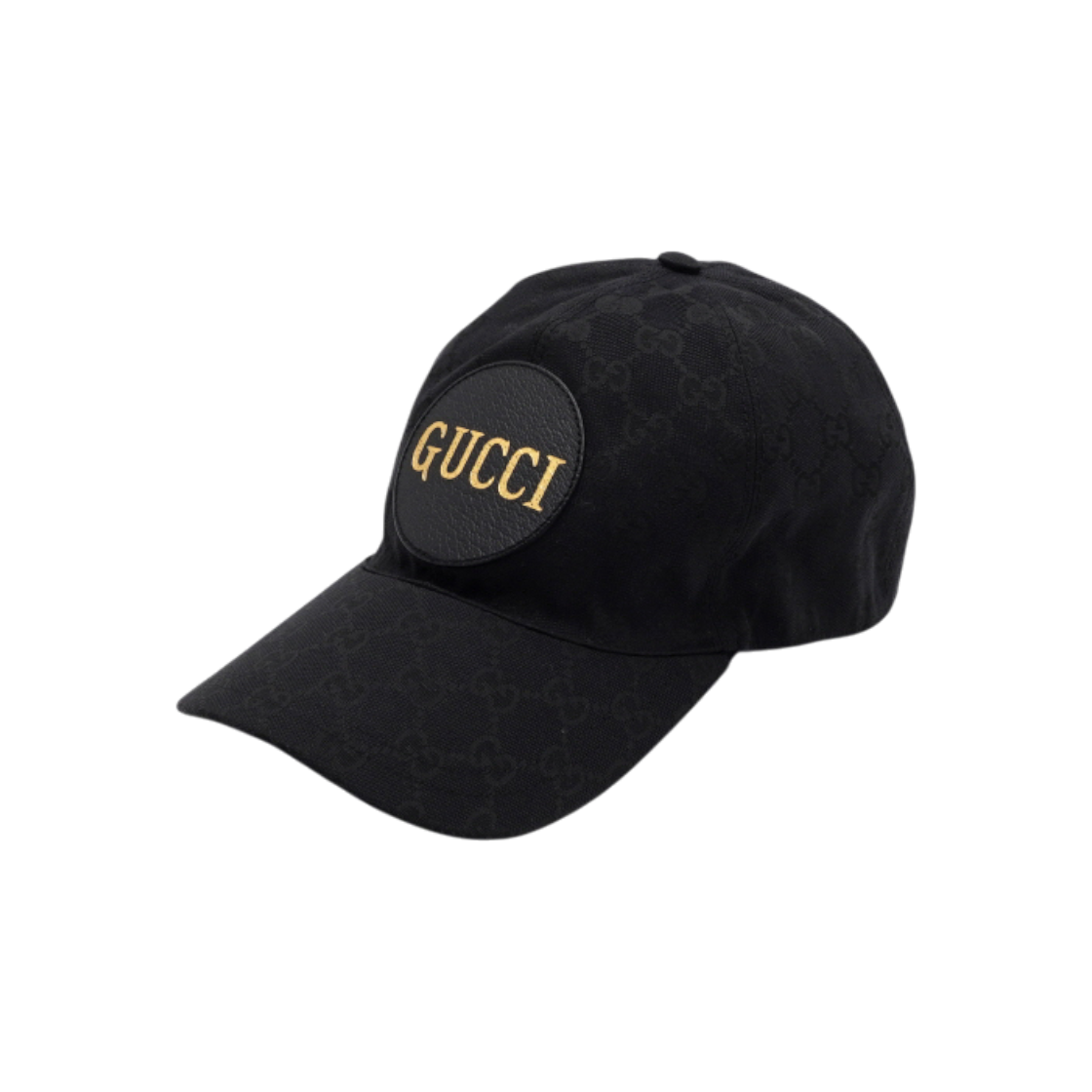 IT3Q9KFCFKMG Gucci Black GG Canvas Baseball Cap Unisex