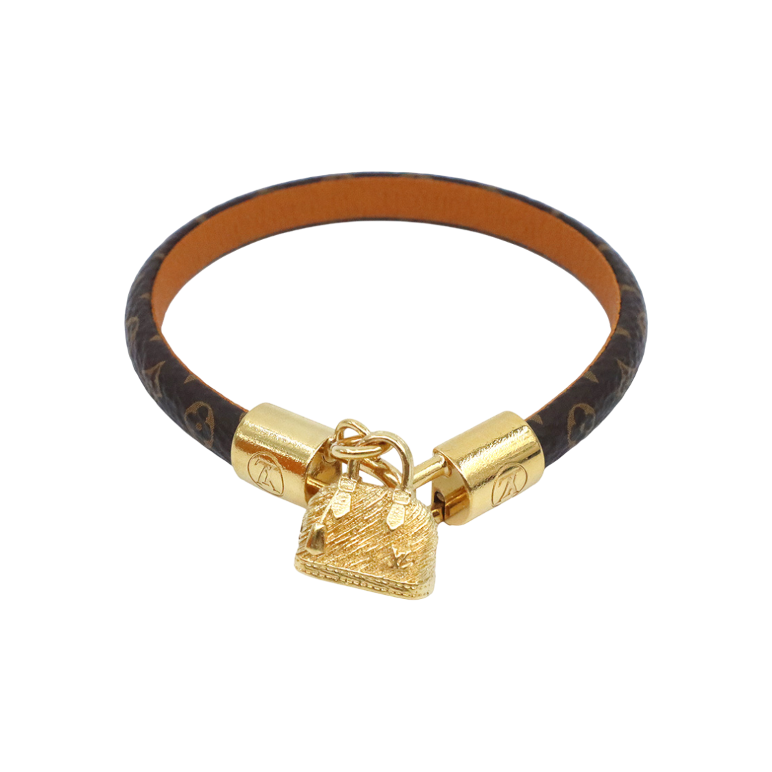 IT4CVE6PR7A7 Monogram Canvas Alma Bracelet Size 19