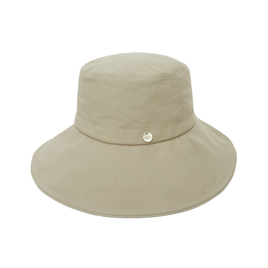 NE3HR55A (W) The North Face Wide Hat Light Beige - 25FW