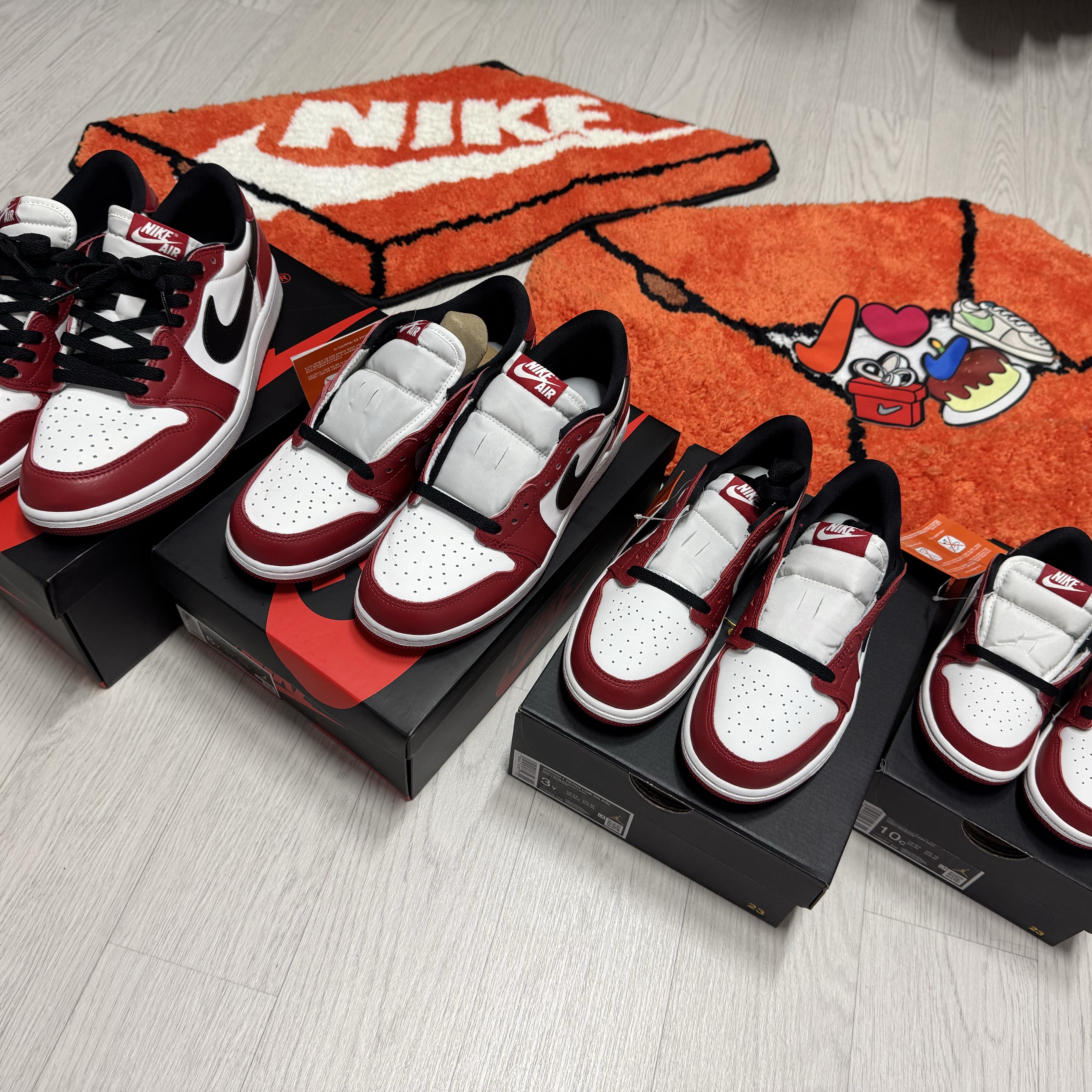 (TD) Jordan 1 Retro Low OG Chicago 착용 스타일 - 3