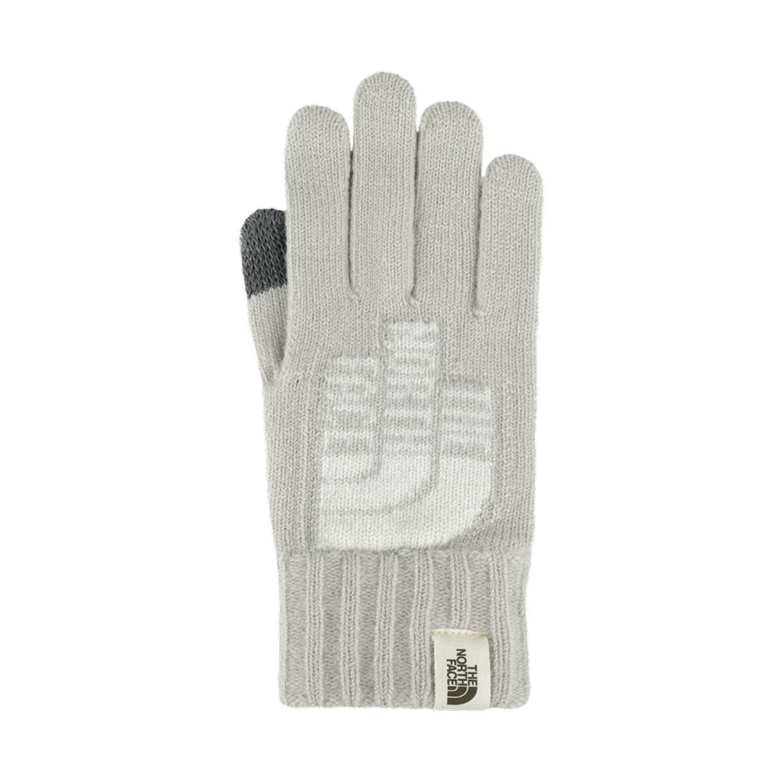 노스페이스 화이트 라벨 멜로우 니트 글러브 화이트 샌드 - 25FW(The North Face White Label Mellow Knit Glove White Sand - 25FW) - 2