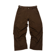 [KREAM 단독] Flavorism Cozy Twill Wide Pants Brown