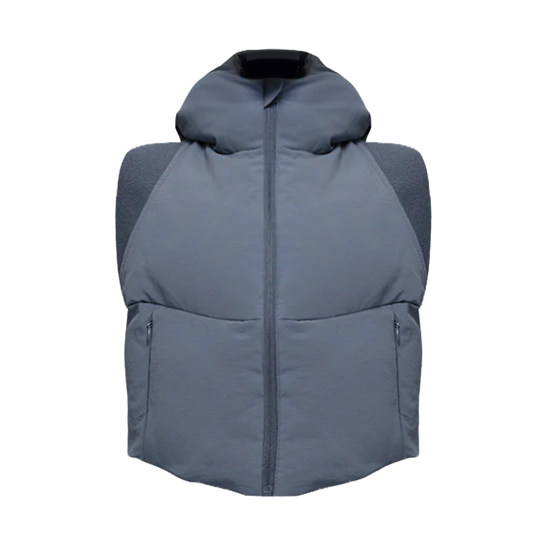 W4708R (W) Alo Yoga Fast Lane Puffer Vest Bluestone