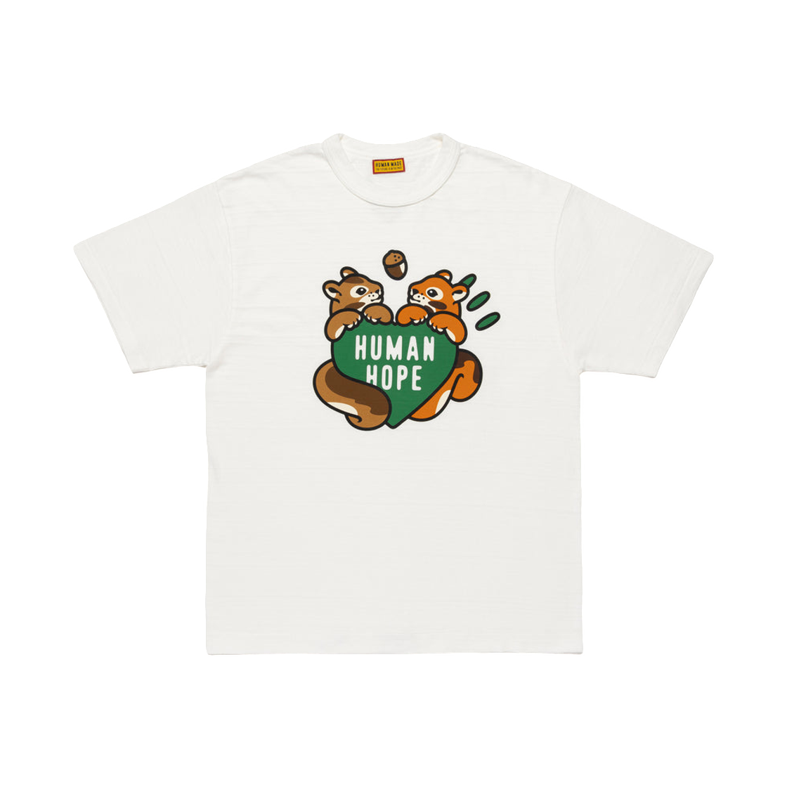휴먼 메이드 휴먼 호프 그래픽 티셔츠 화이트(Human Made Human Hope Graphic T-Shirt White)