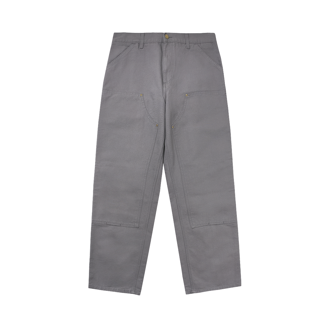 I031501-2LR-02 Carhartt WIP Dearborn Canvas Double Knee Pants Yosemite Rinsed