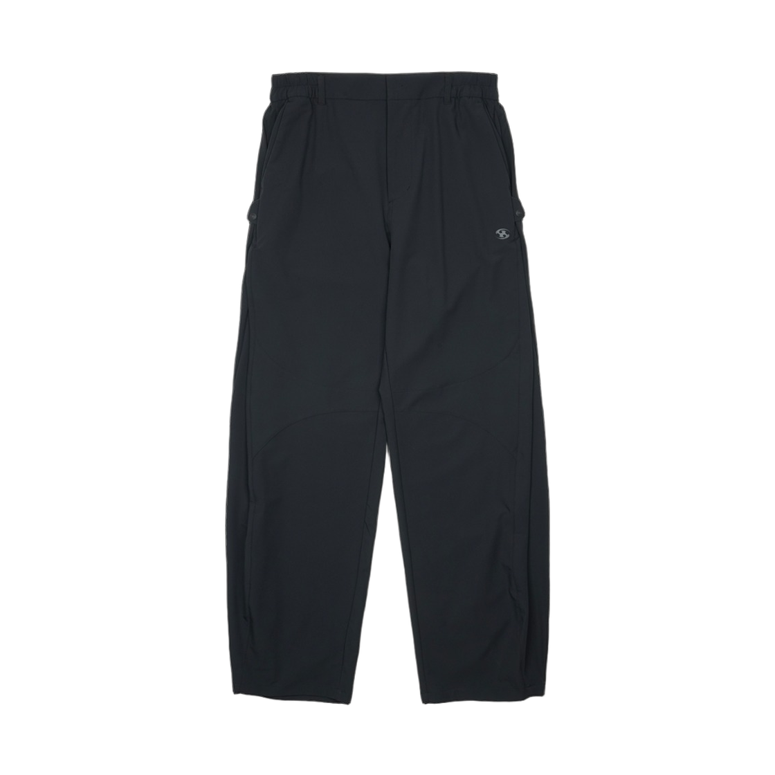 산산기어 사이드 스냅 팬츠 블랙 - 25FW(Sansan Gear Side Snap Pants Black - 25FW)