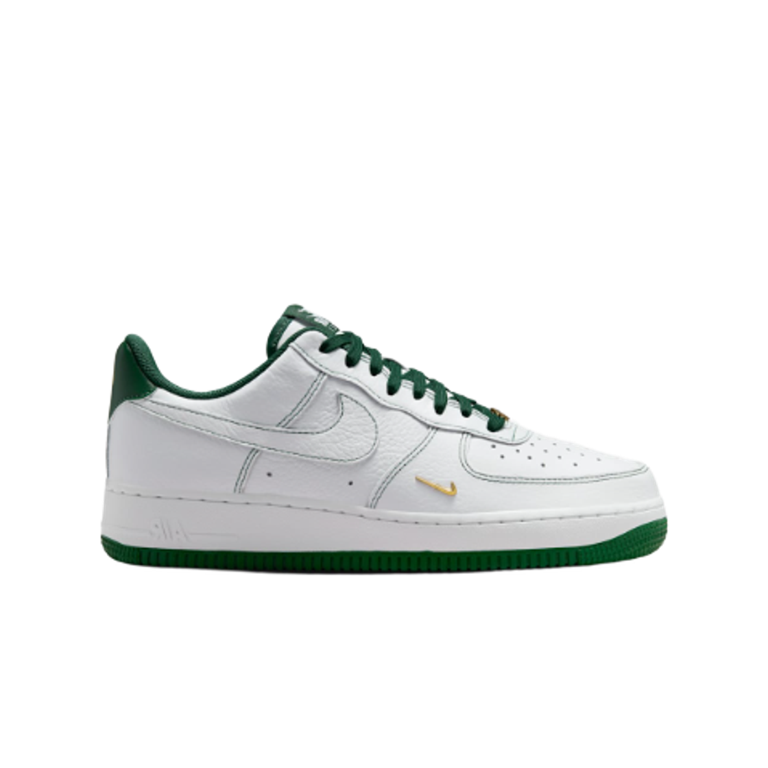 (W) 나이키 에어포스 1 '07 미니 쥬얼 화이트 메탈릭 골드((W) Nike Air Force 1 '07 Mini Jewel White Metallic Gold)