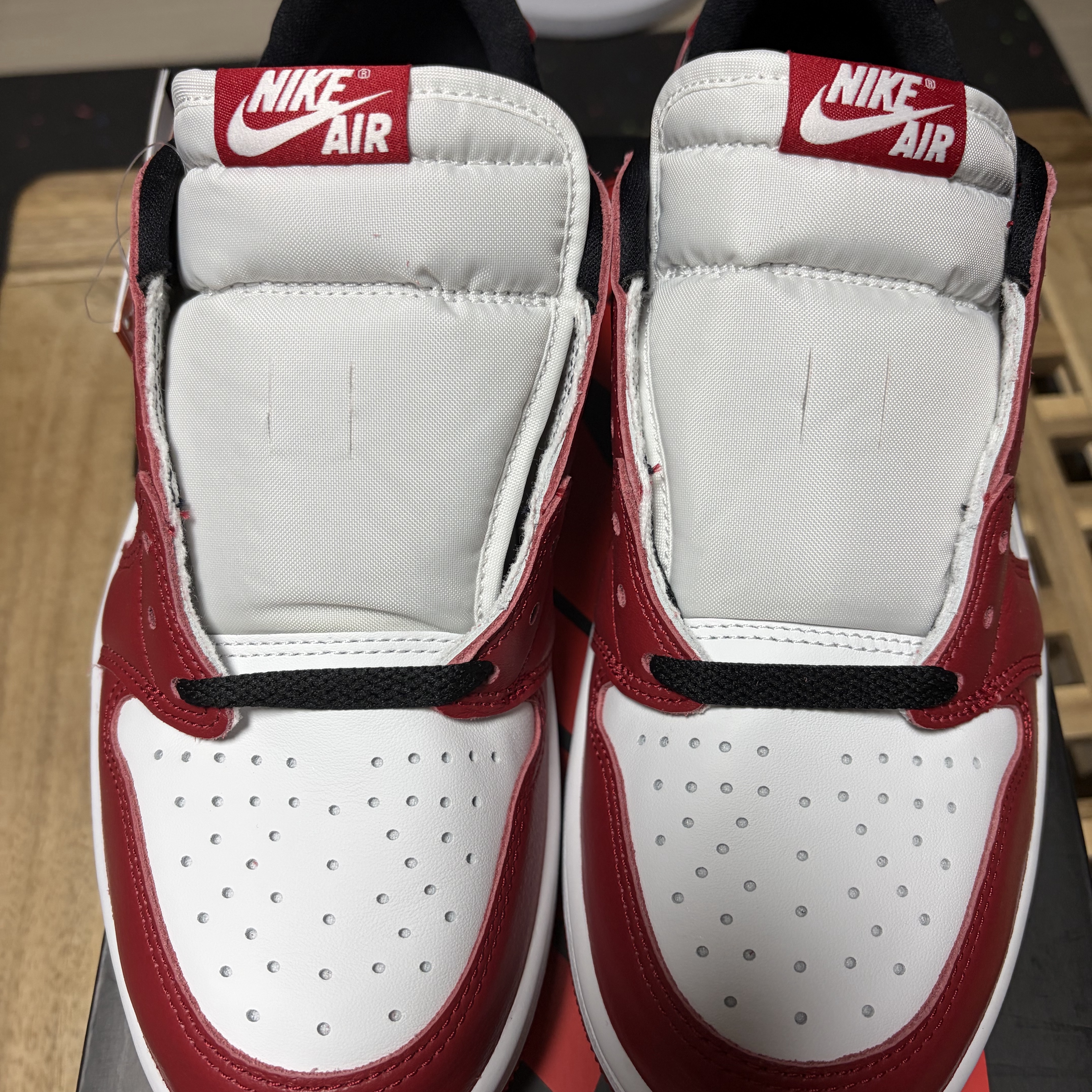 Jordan 1 Retro Low OG Chicago 착용 스타일 - 4