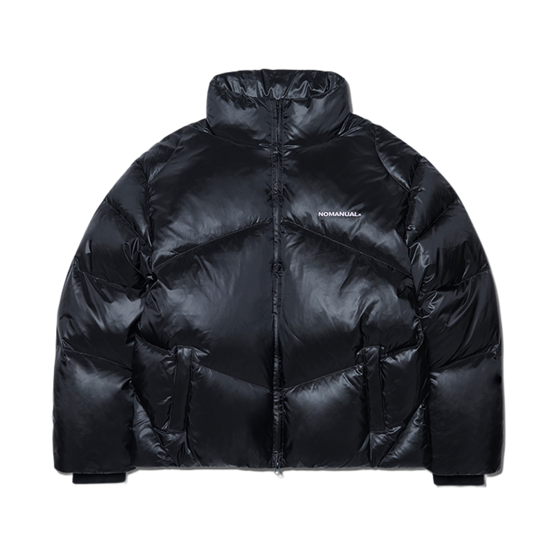 노매뉴얼 스카디 덕 다운 글로시 블랙(NOMANUAL Skadi Duck Down Glossy Black)