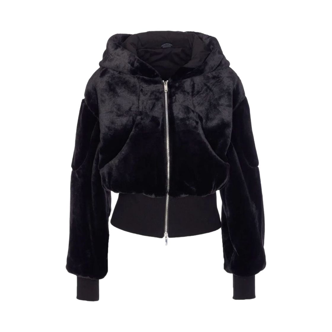 M15LS643292 (W) Moose Knuckles Hoodie Patch Pocket Jacket Black