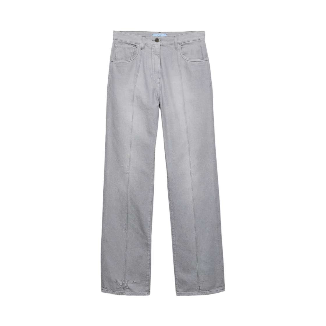 GFP545-18NF-F01AY (W) Prada Washed Denim Jeans Gray