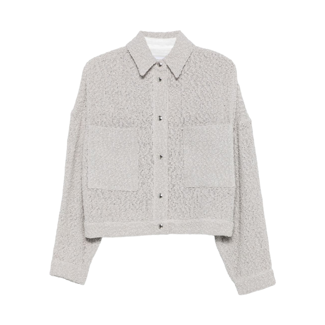 (W) 이로 파브리 코튼 자켓 그레이((W) Iro Pabli Cotton Jacket Grey)
