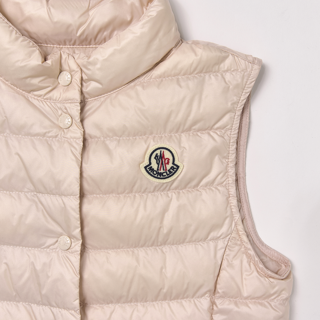 (키즈) 몽클레르 리안 패커블 다운 질레 라이트 베이지 - 25SS((Kids) Moncler Liane Packable Down Gilet Light Beige - 25SS) - 3