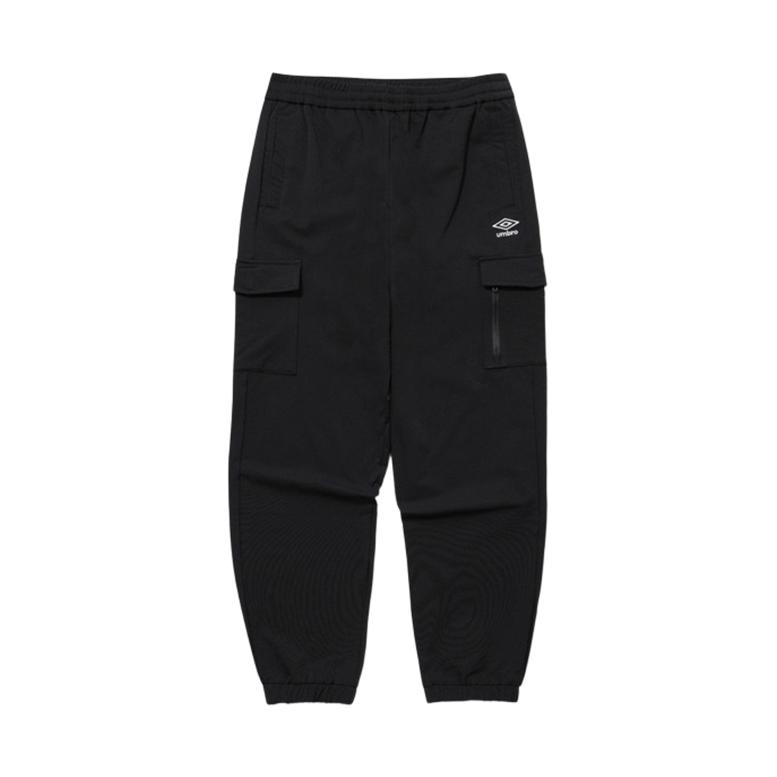 UQ423SPTO1-BLK0 Umbro Polar Stretch Cargo Jogger Pants Black