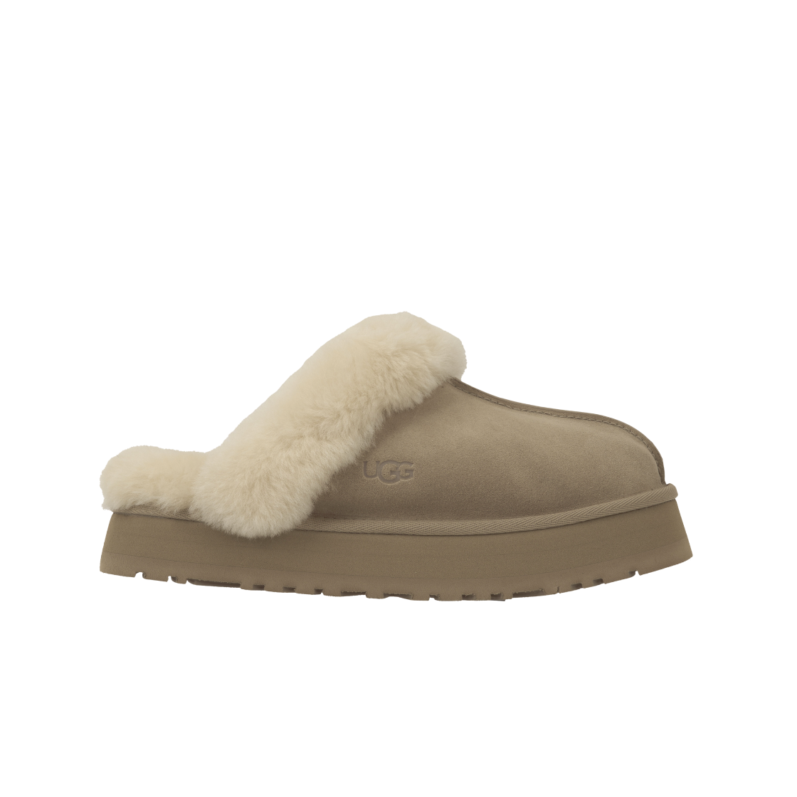 (W) 어그 디스케트 슬리퍼 샌드((W) UGG Disquette Slipper Sand)